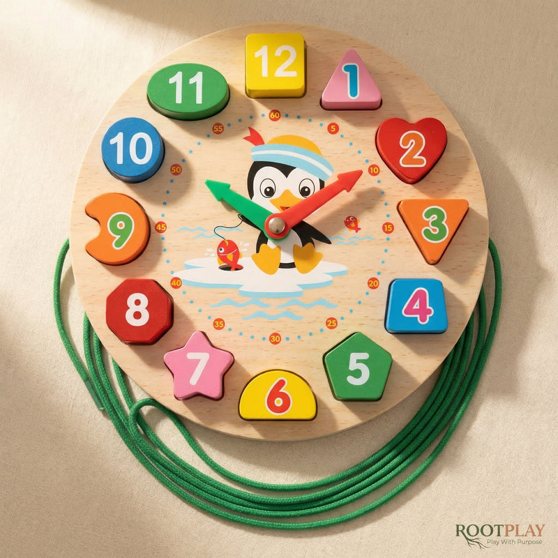 The Number Lab clock puzzle