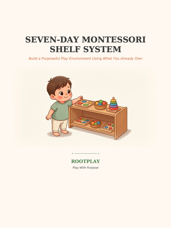 Seven-Day Montessori Shelf System