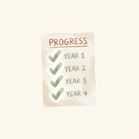 Watercolor illustration representing long-term academic predictors of preschool fine motor