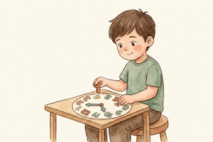Watercolor illustration teaser for Number Recognition Activities guide